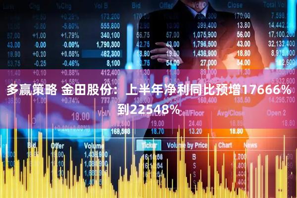 多赢策略 金田股份：上半年净利同比预增17666%到22548%